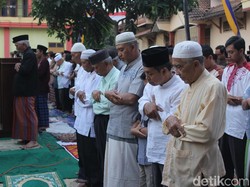 Begini Suasana Salat Id Jemaah MTA di Pacitan