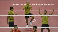 Dipermalukan Malaysia, Sepak Takraw Raih Perak Asian Games