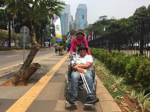 Akomodasi Penonton Difabel di GBK Belum Maksimal