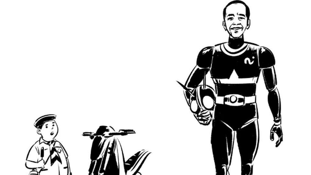 Meme Lucu Aksi Jokowi Naik Moge di Pembukaan Asian Games 2018 Meme Lucu Aksi Jokowi Naik Moge di Pembukaan Asian Games 2018