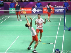 Jelang Final Bulutangkis Beregu Putra, Antrean Masuk Istora Mengular