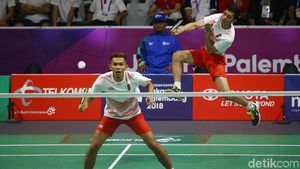 Indonesia Lolos ke Final Bulutangkis Beregu Putra