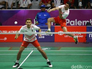 Indonesia Lolos ke Final Bulutangkis Beregu Putra