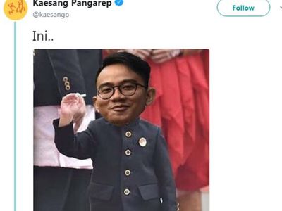 Edit Foto Jan Ethes, Kaesang Lanjut Perang dengan Gibran?