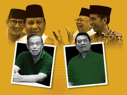 Atur Strategi, Jokowi dan Prabowo Rekrut Eks Panglima TNI