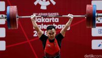 Eko Yuli Sumbang Emas Kelima untuk Indonesia