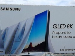 Samsung Pamer TV 8K di Berlin
