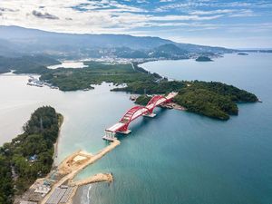 Jembatan Kebanggaan Jokowi di Papua Jadi Sarana Pendukung PON 2020