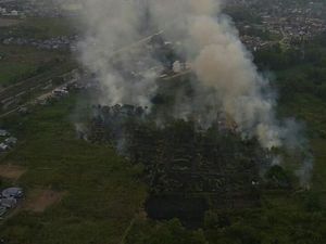 2 Orang Diamankan Terkait Kebakaran Dekat Wisma Atlet Jakabaring