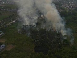 2 Orang Diamankan Terkait Kebakaran Dekat Wisma Atlet Jakabaring