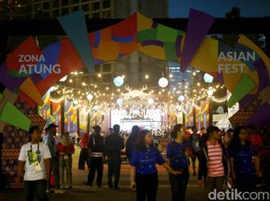 Serunya Euforia Asian Games di GBK