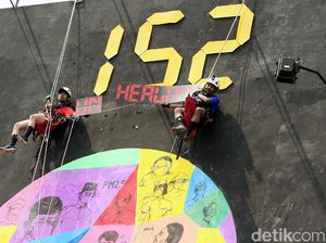 Lewat Baliho, Greenpeace Kampanyekan Soal Polusi Udara di Jakarta