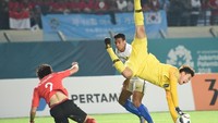 Safawi Rasid menjadi salah satu pemain subur di jajaran teratas Asian Games 2018 berkat torehan empat gol, termasuk dua di antaranya saat Malaysia bikin kejutan dengan mengalahkan Korea Selatan 2-1. Ia masih berpeluang menambah gol. (Foto: Bukbis Candra Ismet Bey/INASGOC)