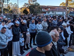 Umat Islam Australia Berdoa Minta Hujan Saat Salat Idul Adha