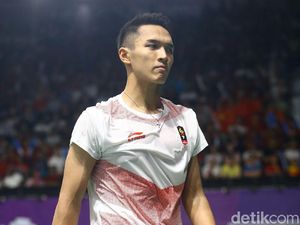 Bikin Meleleh, Potret Olahraga Jonatan Christie si Jago Bulutangkis