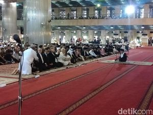 Wapres JK dan Istri Hadir di Istiqlal dan Segera Salat Idul Adha