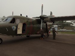 Pesawat Hercules Disiapkan untuk Hujan Buatan di Riau