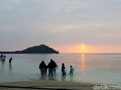 Foto: Asyiknya Pagi di Pulau Pahawang, Jadi Ingin Liburan Terus
