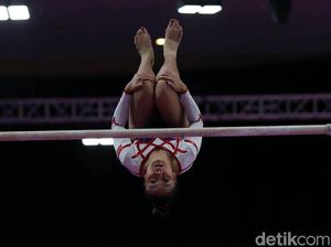 Tim Senam Putri Indonesia Gagal Raih Medali