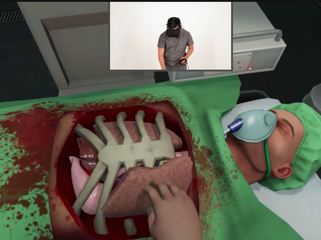 Foto: Begini Serunya Operasi Transplantasi Jantung dengan VR