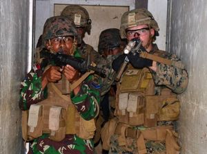 Marinir Indonesia dan AS Latihan Bersama di Hawaii