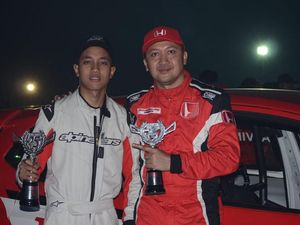 Alvin Bahar Juara Night Race ISSOM 2018 Sentul