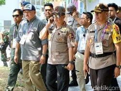 Tinjau Jakabaring, Kapolri Pastikan Asian Games 2018 Berjalan Lancar
