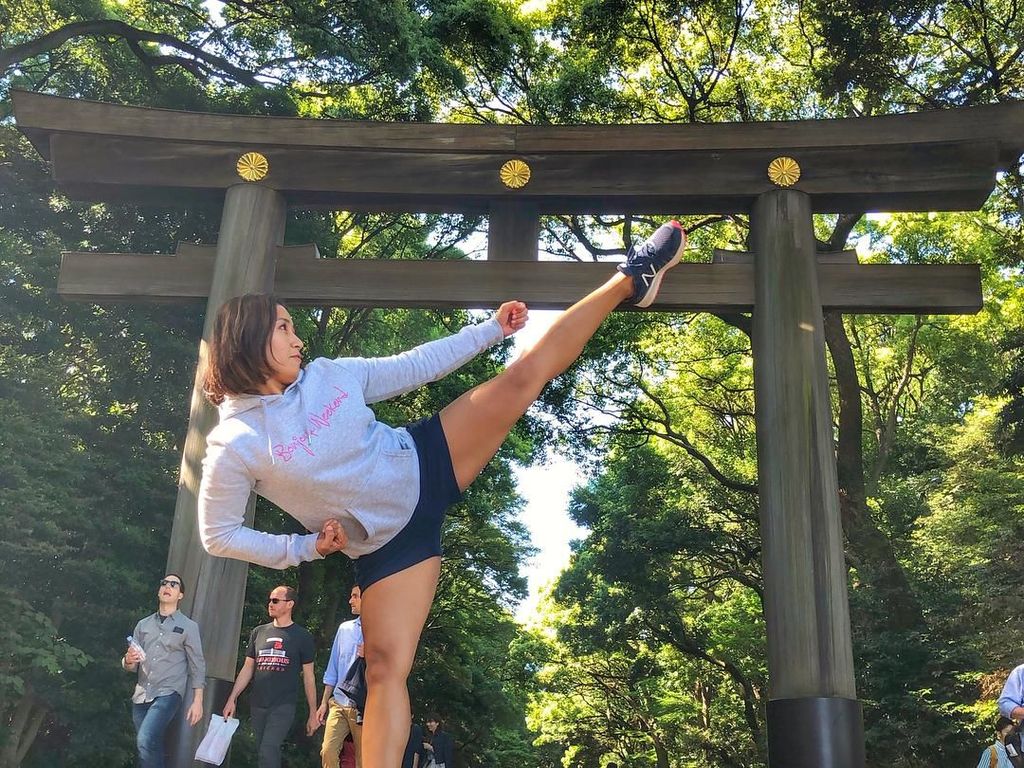 Intip Gaya Olahraga Sisilia Agustiani, Atlet Karate Cantik di Asian Games Intip Gaya Olahraga Sisilia Agustiani, Atlet Karate Cantik di Asian Games