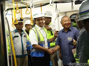 Anies Harap MRT di Jakarta Bisa Jadi Ikon Indonesia