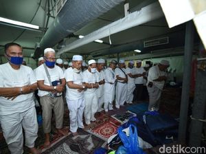 Jemaah Haji Nafar Awal Mulai Bergerak dari Mina ke Mekah Jemaah Haji Nafar Awal Mulai Bergerak dari Mina ke Mekah