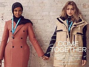 Hijabers Ini Jadi Model Sampul Majalah Fashion Bareng Gigi Hadid