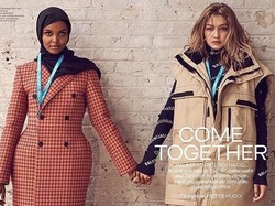 Hijabers Ini Jadi Model Sampul Majalah Fashion Bareng Gigi Hadid