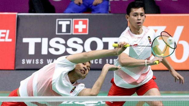 Fajar Alfian/Muhammad Rian Ardianto gagal memperoleh tiket semifinal Jepang Terbuka 2018.