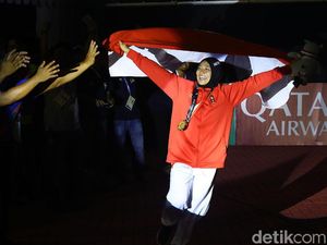 Gaya Olahraganya Aries Susanti, Anak Mantan TKI yang Raih Emas Panjat Tebing Gaya Olahraganya Aries Susanti, Anak Mantan TKI yang Raih Emas Panjat Tebing