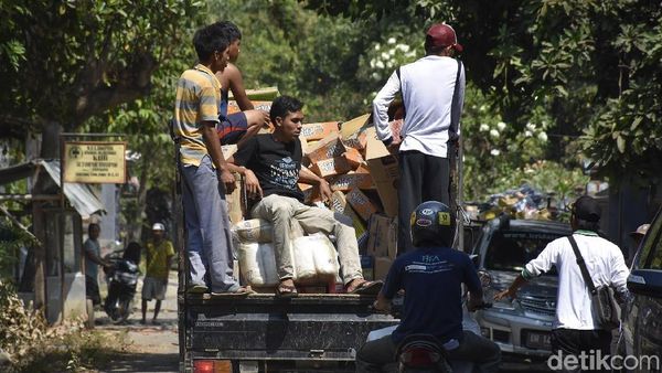 Bantuan untuk Korban Gempa Lombok Terus mengalir