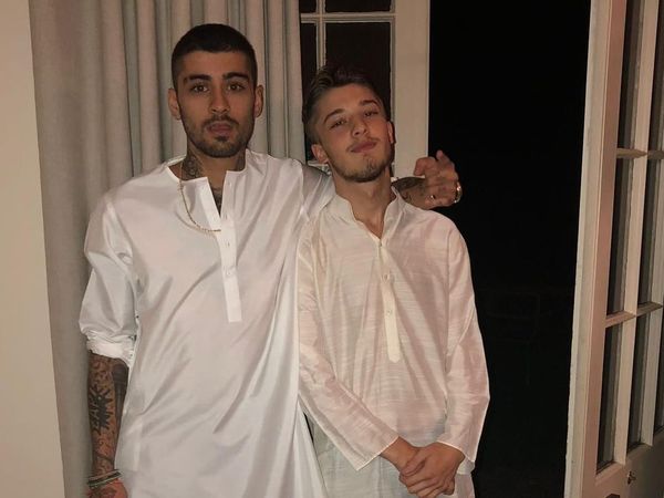 Gaya Zayn Malik Pakai Baju Koko Rayakan Idul Adha