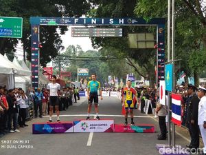 Indonesia Gagal Raih Medali di Balap Sepeda Jalan Raya Putra