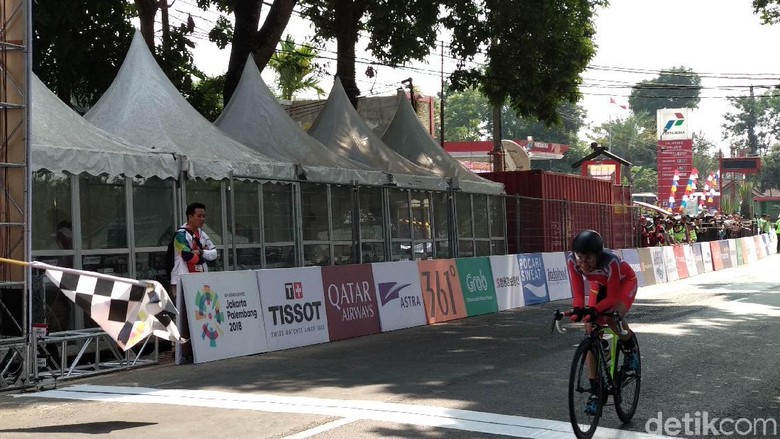 Yanthi Finis Kedelapan di Balap Sepeda Time Trial Putri