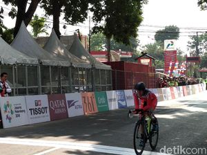 Yanthi Finis Kedelapan di Balap Sepeda Time Trial Putri