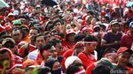 Suporter Timnas Indonesia Mulai Merahkan Stadion Wibawa Mukti