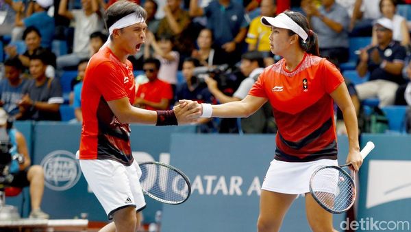 Christo/Aldila Lolos ke Final Tenis Ganda Campuran Asian Games 2018