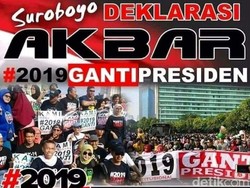 Jika Deklarasi #2019GantiPresiden Tetap Digelar, Ini Tindakan Polisi