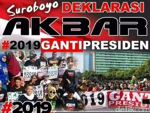 Deklarasi #2019GantiPresiden di Surabaya Ngotot Tetap Digelar Deklarasi #2019GantiPresiden di Surabaya Ngotot Tetap Digelar