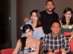 Dita Soedarjo Rayakan Ultah Ayahnya, Ke Mana Denny Sumargo?