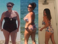 Inspiratif! Wanita Ini Turun Bobot 32 Kg Hanya Dalam Waktu Setahun