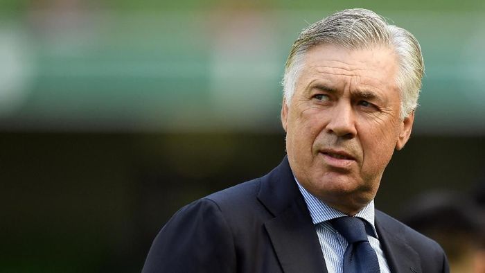 Pelatih Napoli, Carlo Ancelotti. (Foto: Clodagh Kilcoyne/Reuters) Pelatih Napoli, Carlo Ancelotti. (Foto: Clodagh Kilcoyne/Reuters)