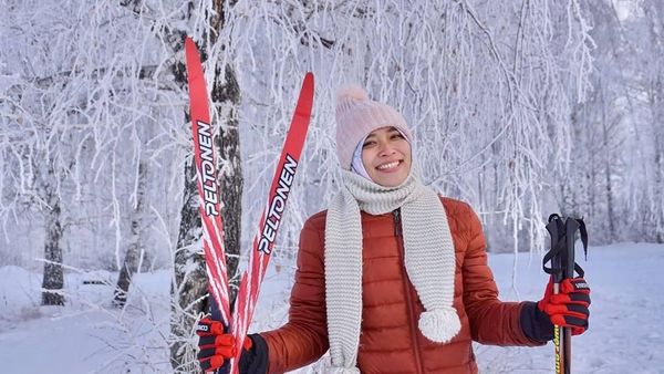 Foto: Saat Spiderwoman Kebanggaan Indonesia Pergi Liburan