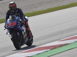 Vinales Tercepat di Latihan Bebas Pertama MotoGP Inggris, Marquez Crash