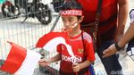 Suporter Timnas Indonesia Mulai Merahkan Stadion Wibawa Mukti