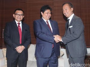 Ucapan Selamat Airlangga untuk Agus Gumiwang